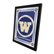 University of Washington 17"x22" Logo Wall Mirror by Holland Bar Stool Company, AGS-MLogoWashUn
