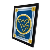 West Virginia University 17"x22" Logo Wall Mirror by Holland Bar Stool Company, AGS-MLogoWestVA