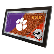 Clemson 26" x 15" Soccer Wall Mirror, MSocrClmson