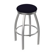 OD802 Misha Stainless Steel Swivel Outdoor Stool with Breeze Sapphire Seat, AGS-OD80225SSOD001