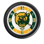 Baylor University Indoor/Outdoor LED Wall Clock by Holland Bar Stool Co., ODClk14BK-08Baylor