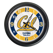 University of California Indoor/Outdoor LED Wall Clock by Holland Bar Stool Co., ODClk14BK-08Cal-Un