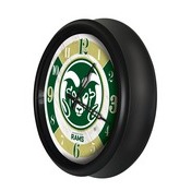 Colorado State University Indoor/Outdoor LED Wall Clock by Holland Bar Stool Co., ODClk14BK-08ColoSt