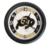 University of Colorado Indoor/Outdoor LED Wall Clock by Holland Bar Stool Co., ODClk14BK-08ColoUn