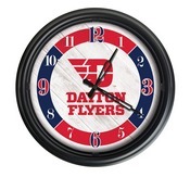 University of Dayton Indoor/Outdoor LED Wall Clock by Holland Bar Stool Co., ODClk14BK-08DytnUn