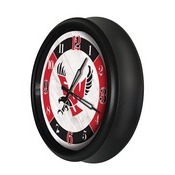 Eastern Washington University Indoor/Outdoor LED Wall Clock by Holland Bar Stool Co., ODClk14BK-08EastWA