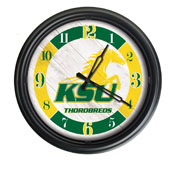 Kentucky State University Indoor/Outdoor LED Wall Clock by Holland Bar Stool Co., ODClk14BK-08KYStUn