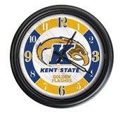 Kent State University Indoor/Outdoor LED Wall Clock by Holland Bar Stool Co., ODClk14BK-08KentSt