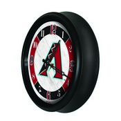 Arizona Diamondbacks Indoor/Outdoor LED Wall Clock, ODClk14BK-08MLBAri