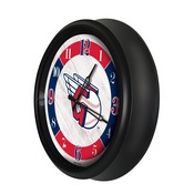 Cleveland Guardians Indoor/Outdoor LED Wall Clock, ODClk14BK-08MLBCle