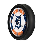 Detroit Tigers Indoor/Outdoor LED Wall Clock, ODClk14BK-08MLBDet