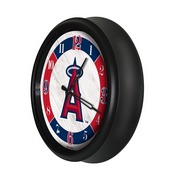 Los Angeles Angels Indoor/Outdoor LED Wall Clock, ODClk14BK-08MLBLAA