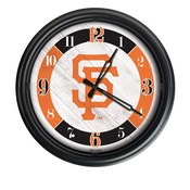 San Francisco Giants Indoor/Outdoor LED Wall Clock, ODClk14BK-08MLBSFG