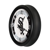 Chicago White Sox Indoor/Outdoor LED Wall Clock, ODClk14BK-08MLBWSx