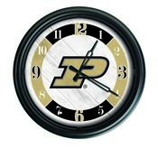 Purdue Indoor/Outdoor LED Wall Clock by Holland Bar Stool Co., ODClk14BK-08Purdue