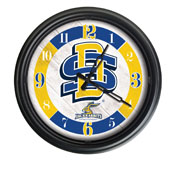 South Dakota State University Indoor/Outdoor LED Wall Clock by Holland Bar Stool Co., ODClk14BK-08SDakSt
