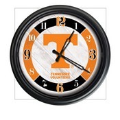 University of Tennessee Indoor/Outdoor LED Wall Clock by Holland Bar Stool Co., ODClk14BK-08Tennes