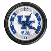 University of Kentucky Indoor/Outdoor LED Wall Clock by Holland Bar Stool Co., AGS-ODClk14BK-08UKYCat