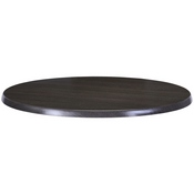 36" Diameter, Indoor/Outdoor All-Season EnduroTop Table Top by the Holland Bar Stool Co., AGS-OD36RBlkStl