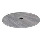 32" Diameter, Indoor/Outdoor All-Season EuroSlim Table Top with Umbrella Hole by the Holland Bar Stool Co., AGS-ODS32RBMU