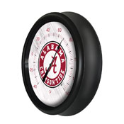 University of Alabama Indoor/Outdoor LED Thermometer by Holland Bar Stool Company, AGS-ODThrm14BK-08AL-A
