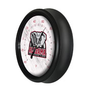 University of Alabama Indoor/Outdoor LED Thermometer by Holland Bar Stool Company, AGS-ODThrm14BK-08AL-A