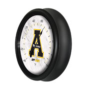 Appalachian State University Indoor/Outdoor LED Thermometer by Holland Bar Stool Company, ODThrm14BK-08AppStU
