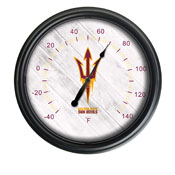 Arizona State University Indoor/Outdoor LED Thermometer by Holland Bar Stool Company, AGS-ODThrm14BK-08ArizSt-F