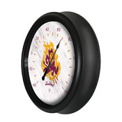 Arizona State University Indoor/Outdoor LED Thermometer by Holland Bar Stool Company, AGS-ODThrm14BK-08ArizSt-F