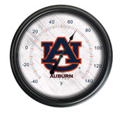 Auburn University Indoor/Outdoor LED Thermometer by Holland Bar Stool Company, ODThrm14BK-08Auburn