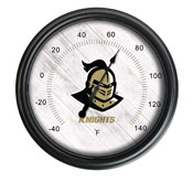 University of Central Florida Indoor/Outdoor LED Thermometer by Holland Bar Stool Company, ODThrm14BK-08CenFla