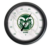 Colorado State University Indoor/Outdoor LED Thermometer by Holland Bar Stool Company, ODThrm14BK-08ColoSt