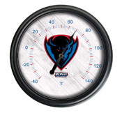 DePaul University Indoor/Outdoor LED Thermometer by Holland Bar Stool Company, ODThrm14BK-08DePaul
