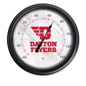 University of Dayton Indoor/Outdoor LED Thermometer by Holland Bar Stool Company, ODThrm14BK-08DytnUn