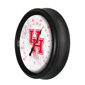 University of Houston Indoor/Outdoor LED Thermometer by Holland Bar Stool Company, ODThrm14BK-08Houston