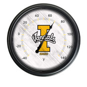 University of Idaho Indoor/Outdoor LED Thermometer by Holland Bar Stool Company, ODThrm14BK-08IdahoU