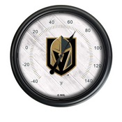 Vegas Golden Knights Indoor/Outdoor LED Thermometer by Holland Bar Stool Company, ODThrm14BK-08LVGdKn