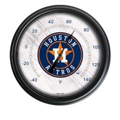 Houston Astros Indoor/Outdoor LED Thermometer Cover by Holland Bar Stool Company, ODThrm14BK-08MLBHou