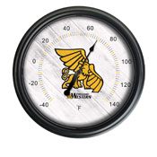 Missouri Western State University Indoor/Outdoor LED Thermometer by Holland Bar Stool Company, ODThrm14BK-08MOWSt