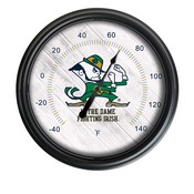 Notre Dame Indoor/Outdoor LED Thermometer by Holland Bar Stool Company, AGS-ODThrm14BK-08ND-Lep