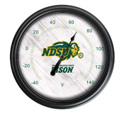 North Dakota State University Indoor/Outdoor LED Thermometer by Holland Bar Stool Company, ODThrm14BK-08NDakSt