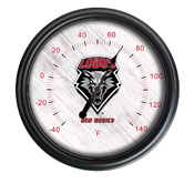 University of New Mexico Indoor/Outdoor LED Thermometer by Holland Bar Stool Company, ODThrm14BK-08NewMex