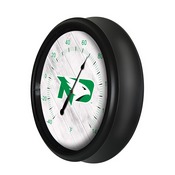 University of North Dakota Indoor/Outdoor LED Thermometer by Holland Bar Stool Company, ODThrm14BK-08NorDak