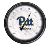 University of Pittsburgh Indoor/Outdoor LED Thermometer by Holland Bar Stool Company, ODThrm14BK-08Pittsb