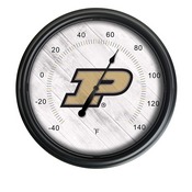 Purdue Indoor/Outdoor LED Thermometer by Holland Bar Stool Company, ODThrm14BK-08Purdue