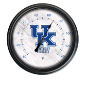 University of Kentucky Indoor/Outdoor LED Thermometer by Holland Bar Stool Company, AGS-ODThrm14BK-08UKYCat