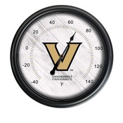 Vanderbilt University Indoor/Outdoor LED Thermometer by Holland Bar Stool Company, ODThrm14BK-08Vander