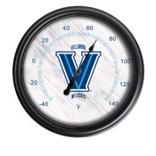 Villanova University Indoor/Outdoor LED Thermometer by Holland Bar Stool Company, ODThrm14BK-08Vilnva