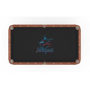 Miami Marlins Pool Table Cloth by Holland Bar Stool, AGS-PCL7MLBMia