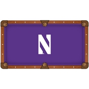 Northwestern Pool Table Cloth by HBS